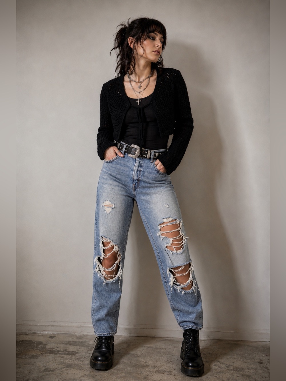 American Eagle High Rise Straight Jeans Size 12 Regular